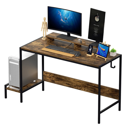 YN-01-Computer Desk, Brown